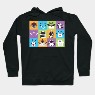 Happy animals Hoodie